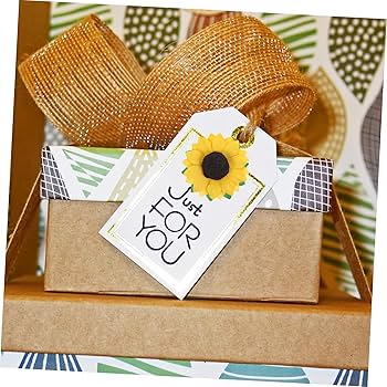Amazon | HOLIDYOYO 100個 向日 花 ディボックス用装飾 合いで温